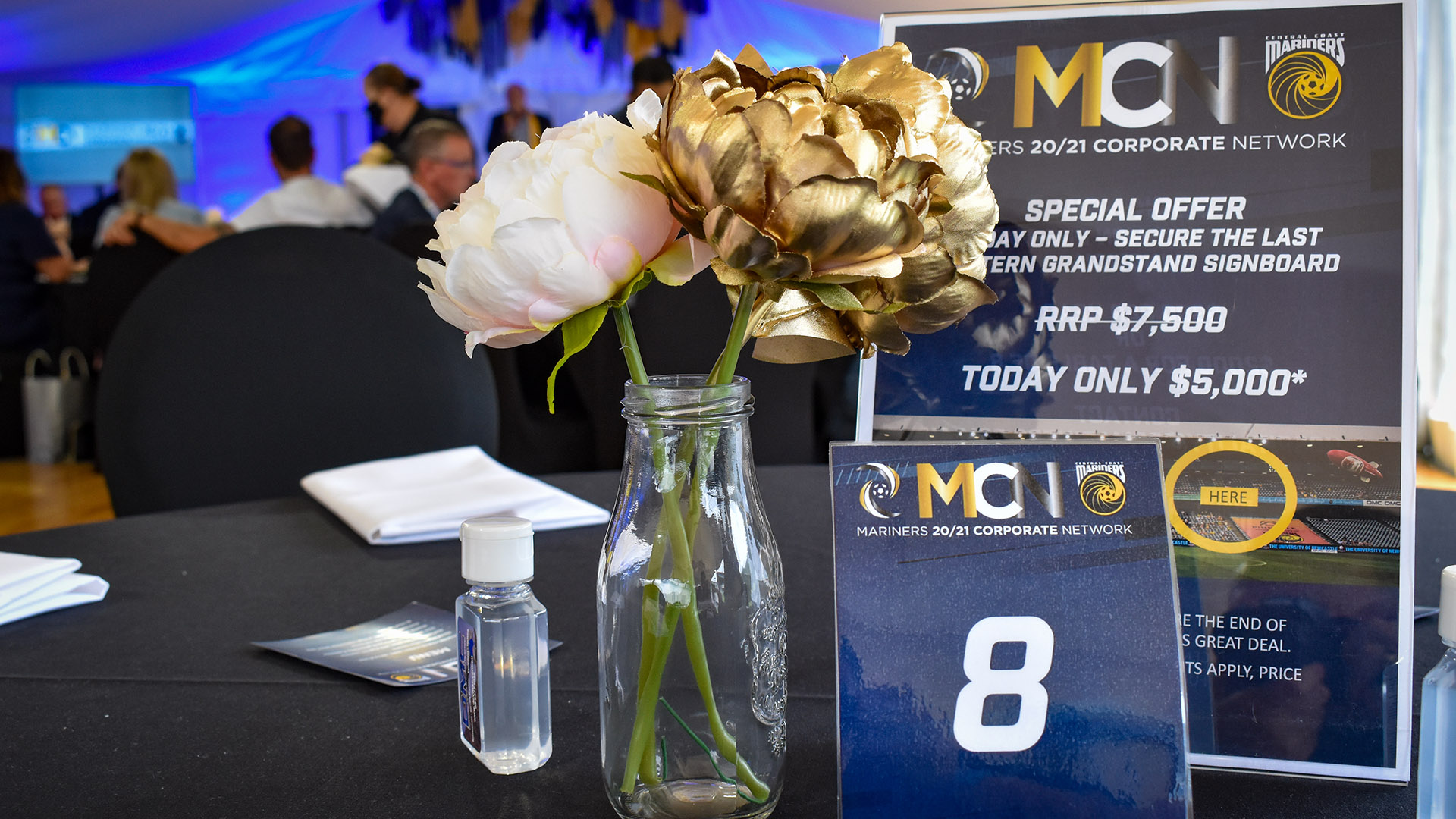 Mariners Corporate Network kick off new pre-match function